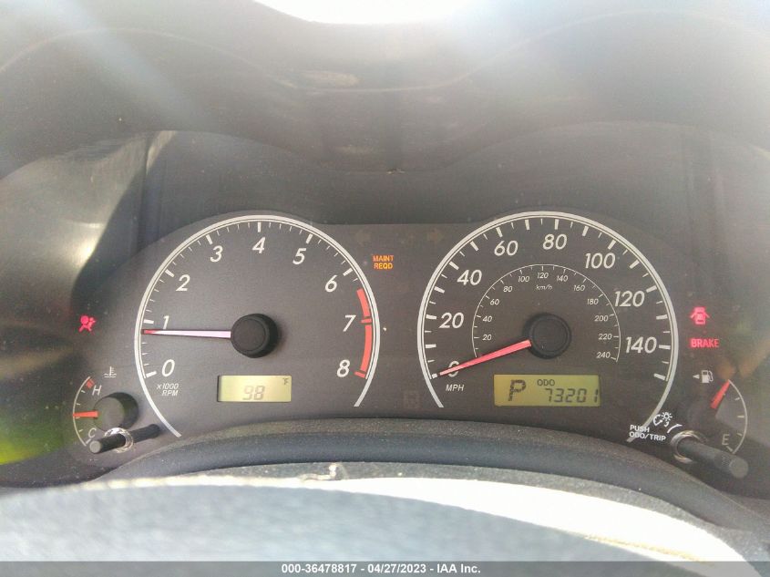 2013 TOYOTA COROLLA L/LE/S - 5YFBU4EE5DP075667
