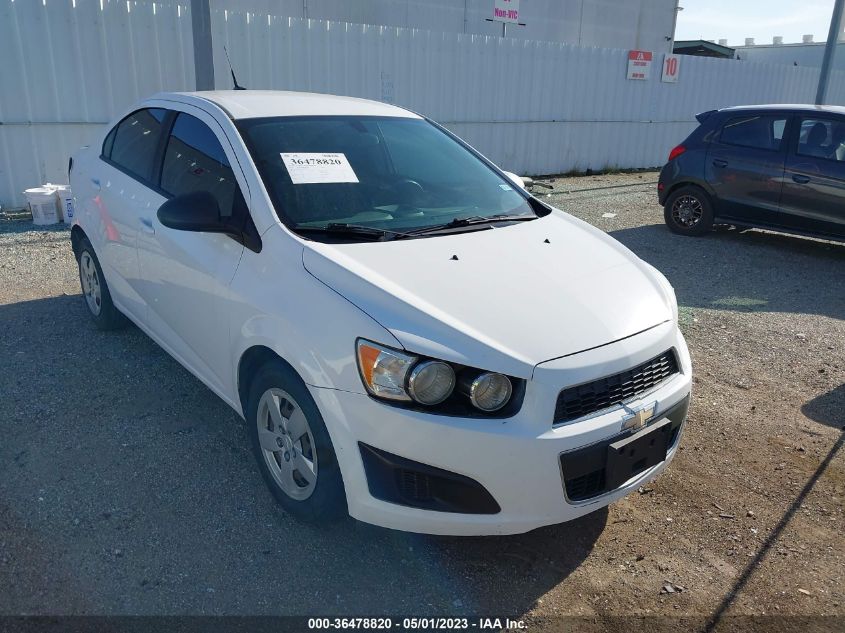 2014 CHEVROLET SONIC LS - 1G1JA5SH5E4238601