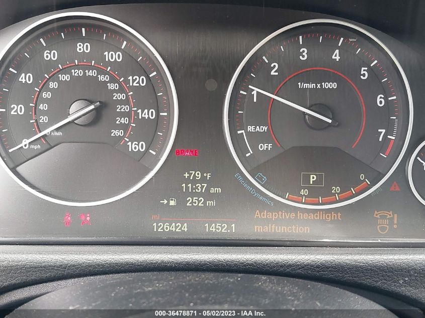 2014 BMW 3 SERIES 328I - WBA3A5C52EP602182