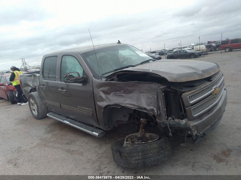 2013 CHEVROLET SILVERADO 1500 LTZ - 3GCUKTE25DG194131
