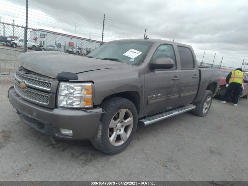 2013 CHEVROLET SILVERADO 1500 LTZ - 3GCUKTE25DG194131