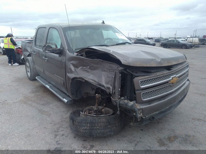 2013 CHEVROLET SILVERADO 1500 LTZ - 3GCUKTE25DG194131