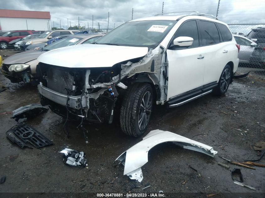 2020 NISSAN PATHFINDER PLATINUM - 5N1DR2DN9LC645155