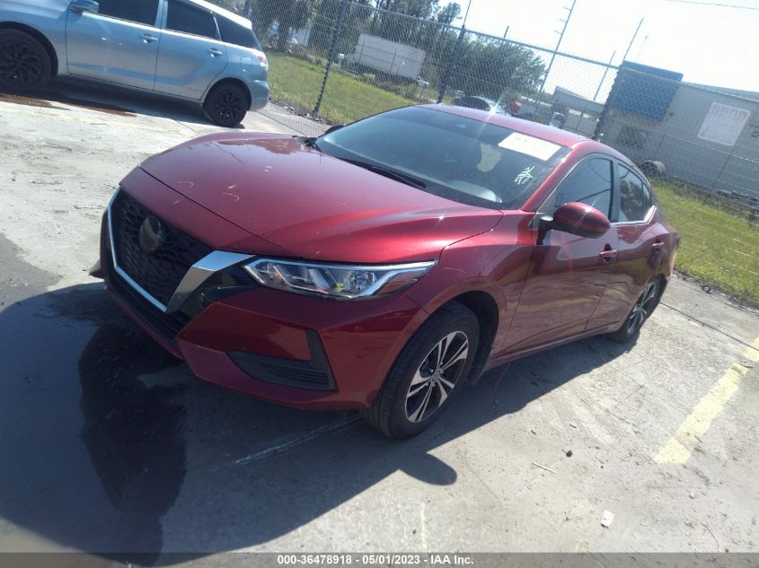 2022 NISSAN SENTRA SV - 3N1AB8CV4NY255299