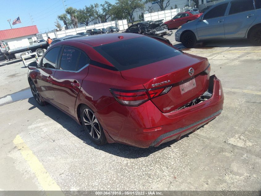2022 NISSAN SENTRA SV - 3N1AB8CV4NY255299