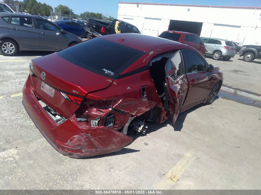 2022 NISSAN SENTRA SV - 3N1AB8CV4NY255299