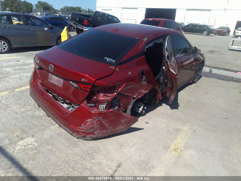 2022 NISSAN SENTRA SV - 3N1AB8CV4NY255299