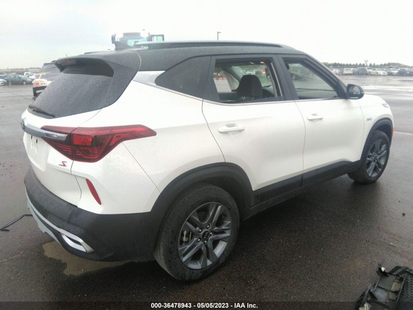 2021 KIA SELTOS S - KNDEUCAA5M7155188