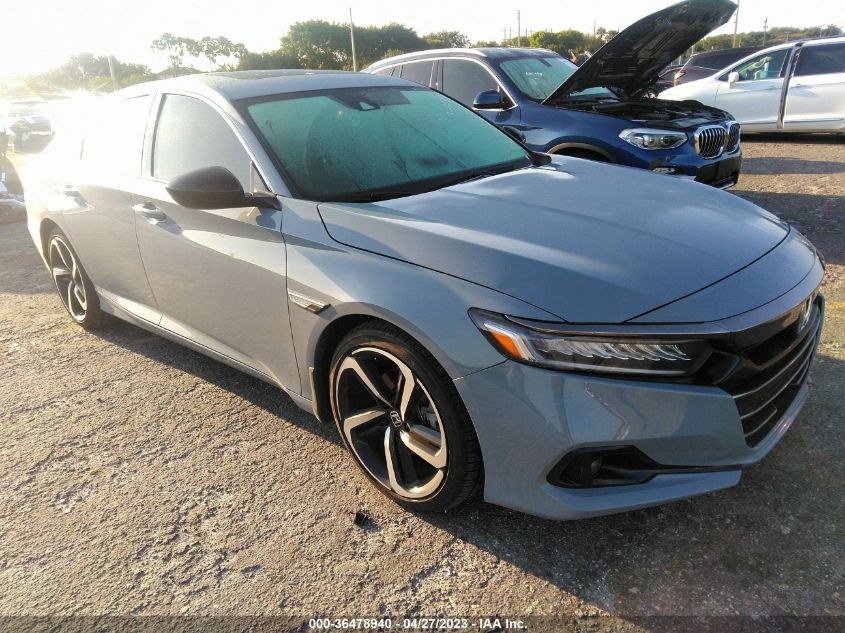 2022 HONDA ACCORD SEDAN SPORT - 1HGCV2F33NA018992