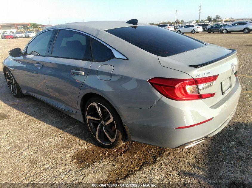 2022 HONDA ACCORD SEDAN SPORT - 1HGCV2F33NA018992