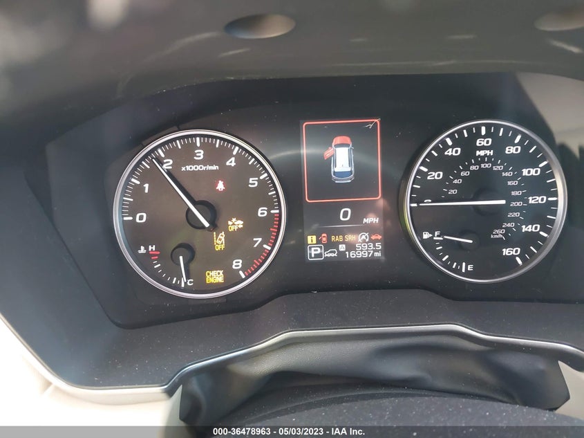 VIN 4S4BTANC0L3174805 2020 SUBARU OUTBACK LIMITED