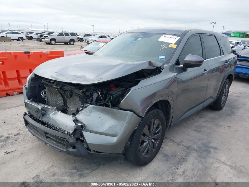 2022 NISSAN PATHFINDER S - 5N1DR3AC9NC215542