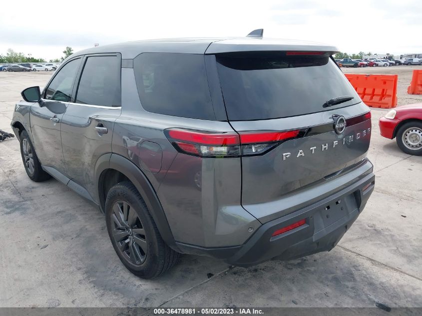 2022 NISSAN PATHFINDER S - 5N1DR3AC9NC215542