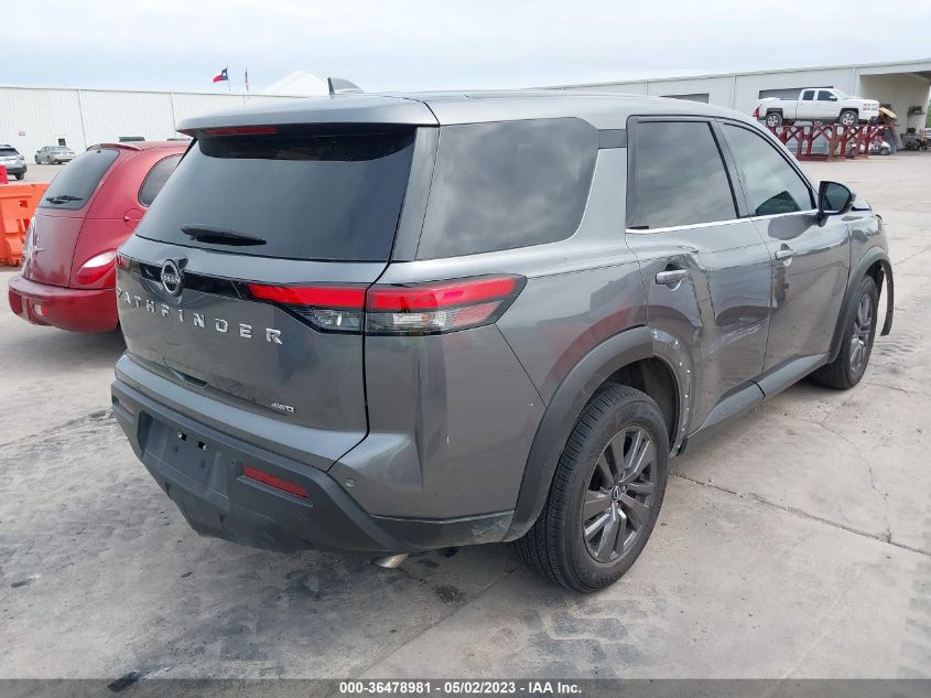 2022 NISSAN PATHFINDER S - 5N1DR3AC9NC215542