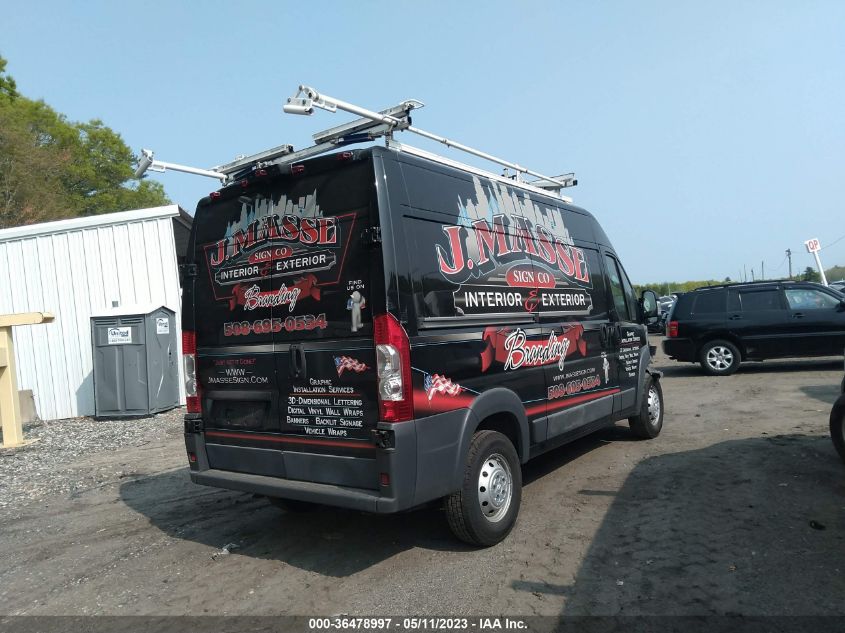 2017 RAM PROMASTER CARGO VAN - 3C6TRVCG6HE543050
