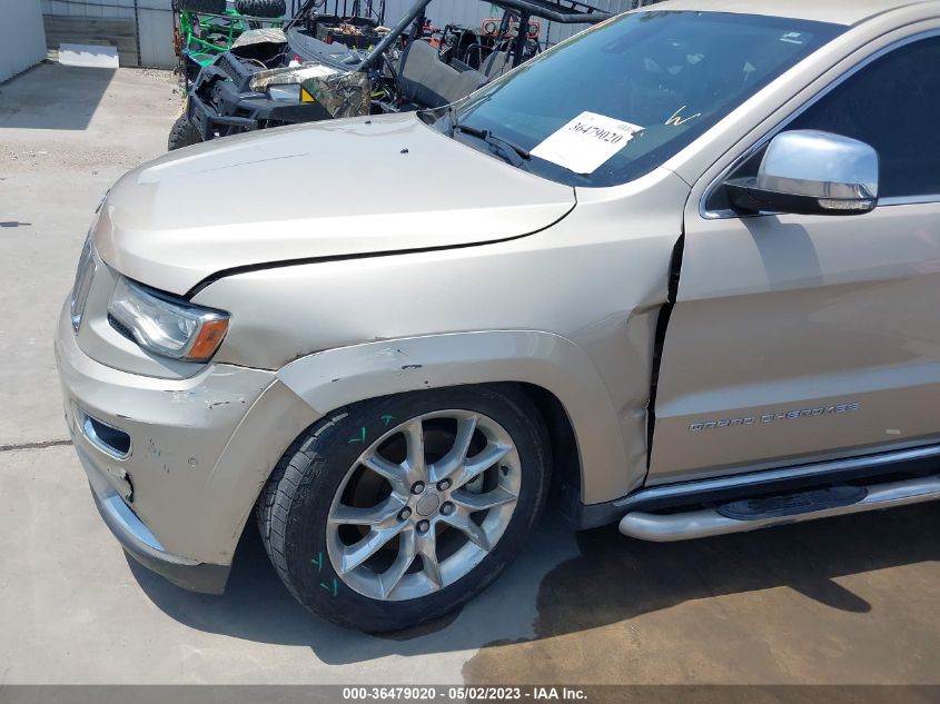 2014 JEEP GRAND CHEROKEE SUMMIT - 1C4RJFJT4EC281080