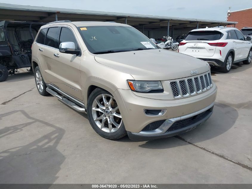 2014 JEEP GRAND CHEROKEE SUMMIT - 1C4RJFJT4EC281080