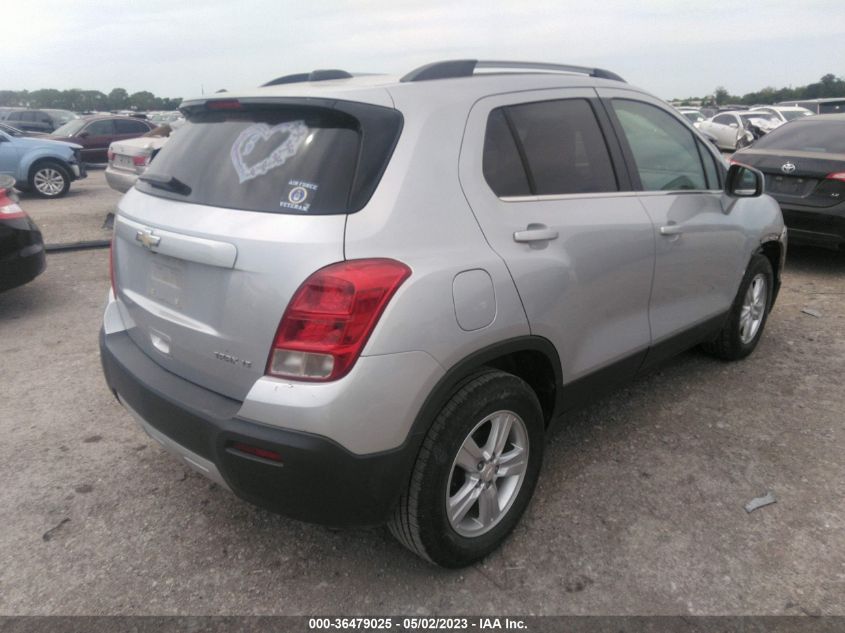 2016 CHEVROLET TRAX LT - 3GNCJLSB6GL264676