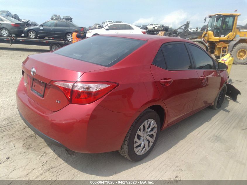 2019 TOYOTA COROLLA L/LE/SE/XLE/XSE - 2T1BURHE2KC194783