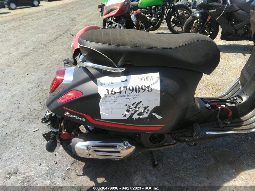 2022 VESPA SPRINT 150 3V ZAPM818G7N5802801
