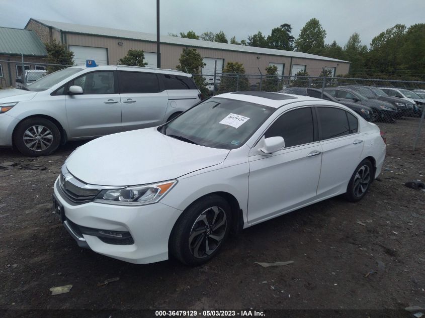 2016 HONDA ACCORD SEDAN EX-L - 1HGCR2F97GA053238