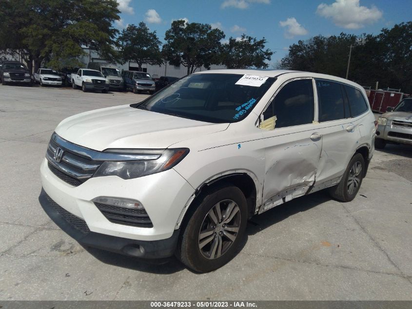 2016 HONDA PILOT EX-L - 5FNYF5H88GB049709