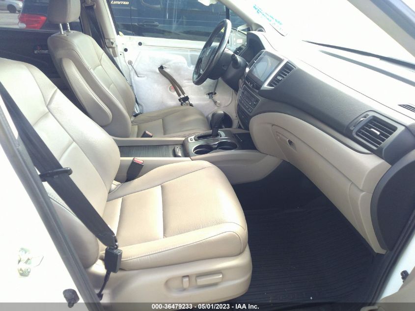 2016 HONDA PILOT EX-L - 5FNYF5H88GB049709