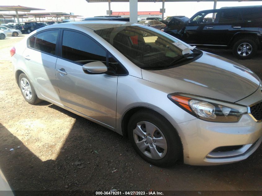 2015 KIA FORTE LX - KNAFK4A66F5425469