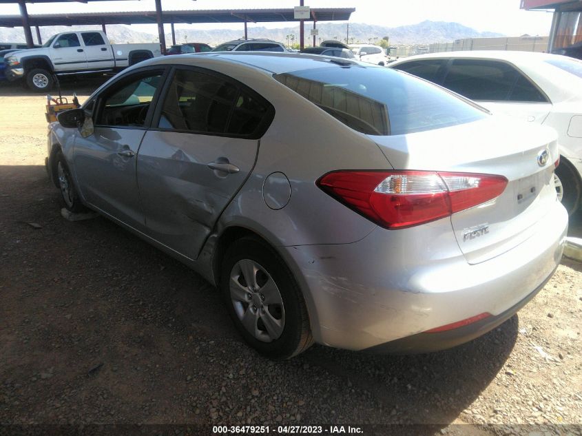 2015 KIA FORTE LX - KNAFK4A66F5425469