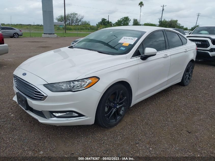 2018 FORD FUSION SE - 3FA6P0HD8JR203643