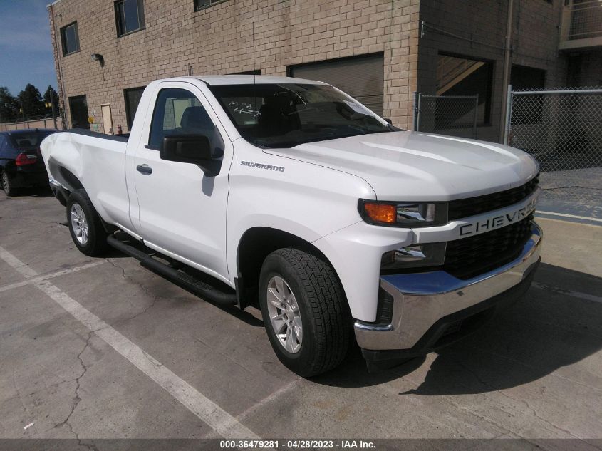 2019 CHEVROLET SILVERADO 1500 WORK TRUCK - 3GCNWAEF7KG251233