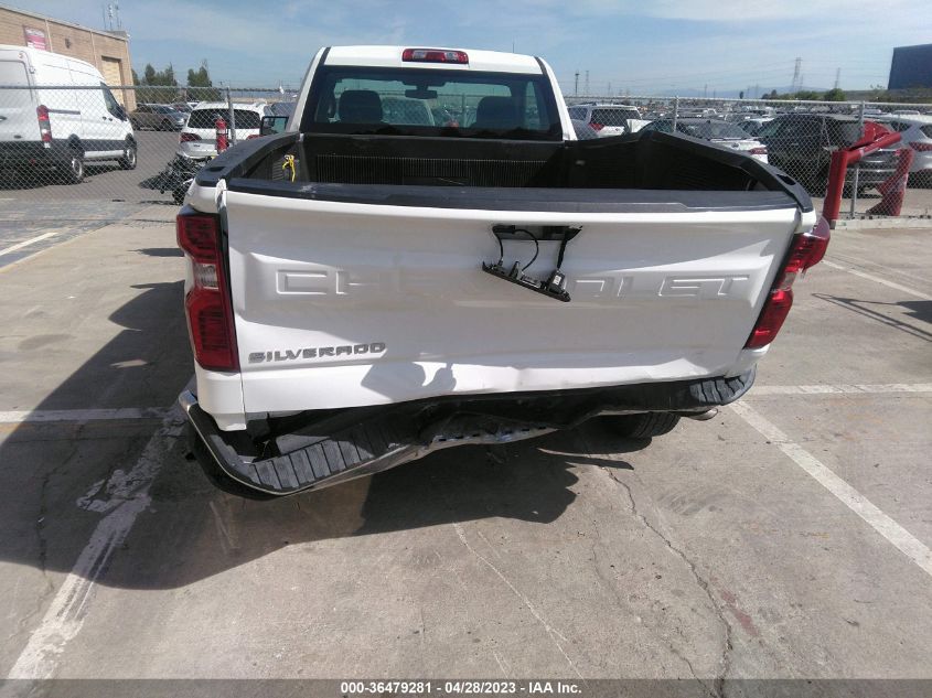 2019 CHEVROLET SILVERADO 1500 WORK TRUCK - 3GCNWAEF7KG251233
