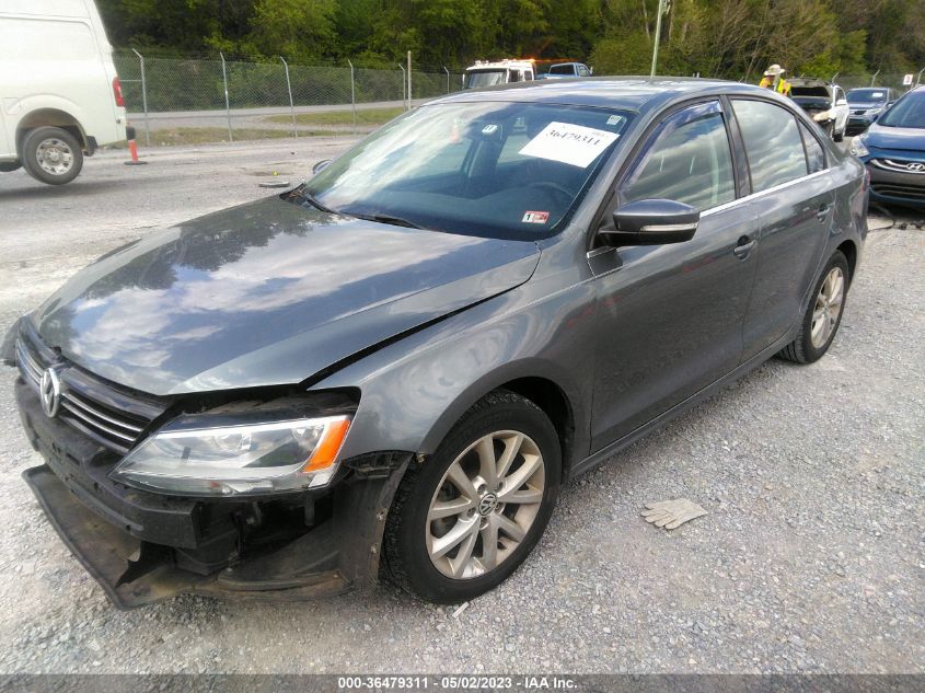 2014 VOLKSWAGEN JETTA SEDAN SE W/CONNECTIVITY - 3VWD07AJ5EM242608