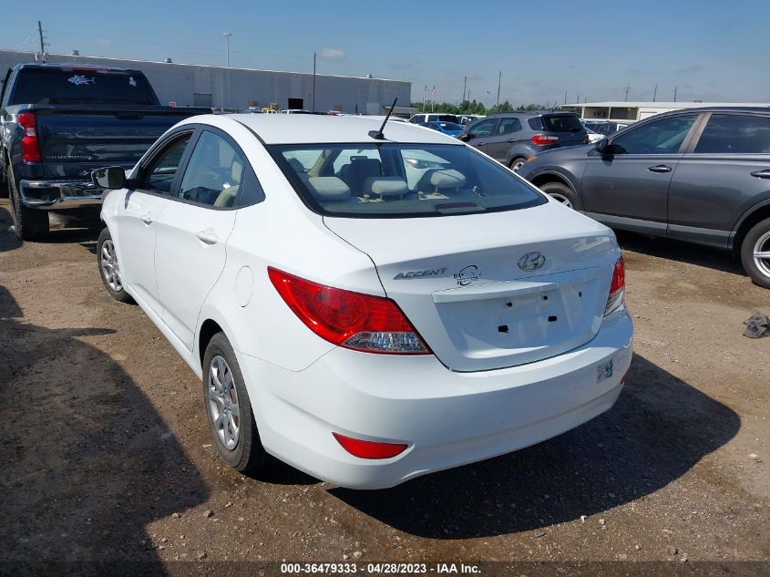 2014 HYUNDAI ACCENT GLS - KMHCT4AE6EU624967