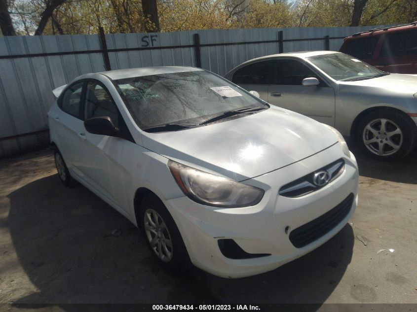 2013 HYUNDAI ACCENT GLS - KMHCT4AE3DU291853