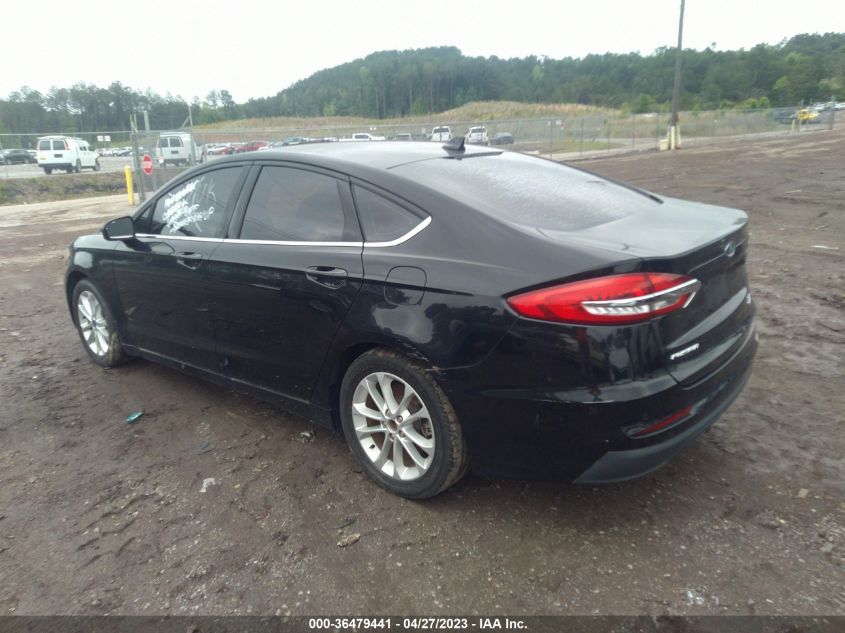 2019 FORD FUSION SE - 3FA6P0HD5KR135187