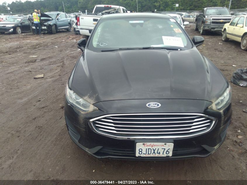 2019 FORD FUSION SE - 3FA6P0HD5KR135187