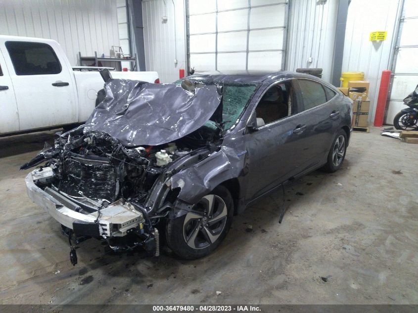 2019 HONDA INSIGHT EX 19XZE4F56KE010206