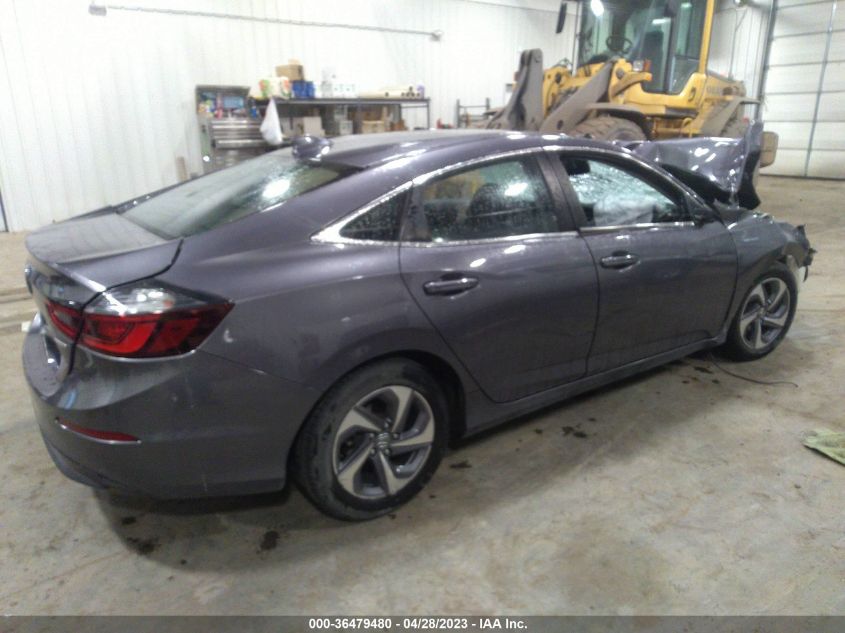 2019 HONDA INSIGHT EX 19XZE4F56KE010206
