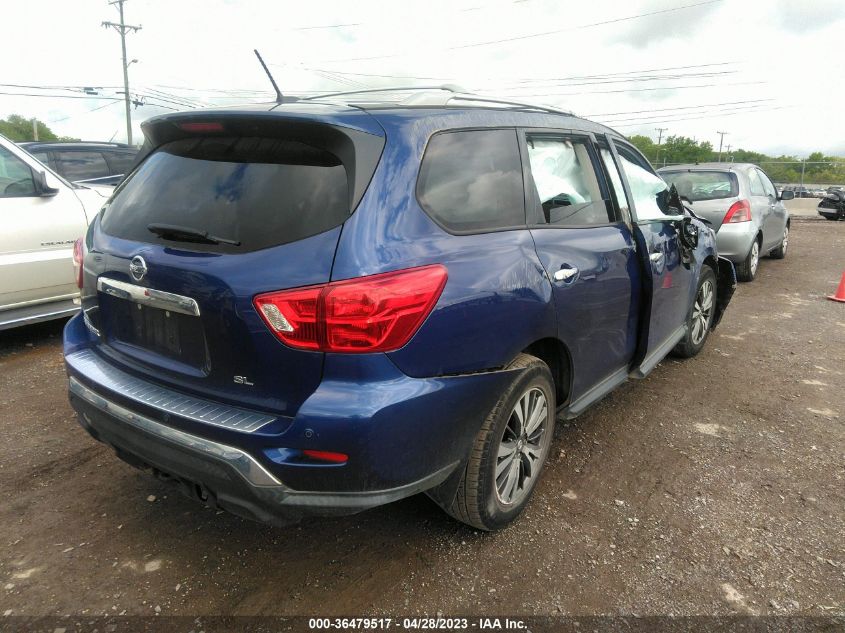 2017 NISSAN PATHFINDER SL - 5N1DR2MN2HC619312