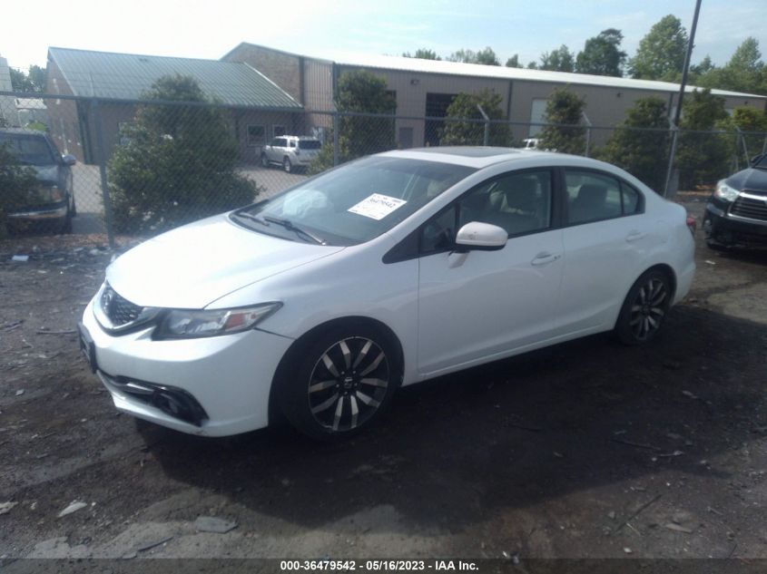 2015 HONDA CIVIC SEDAN EX-L - 19XFB2F9XFE288776