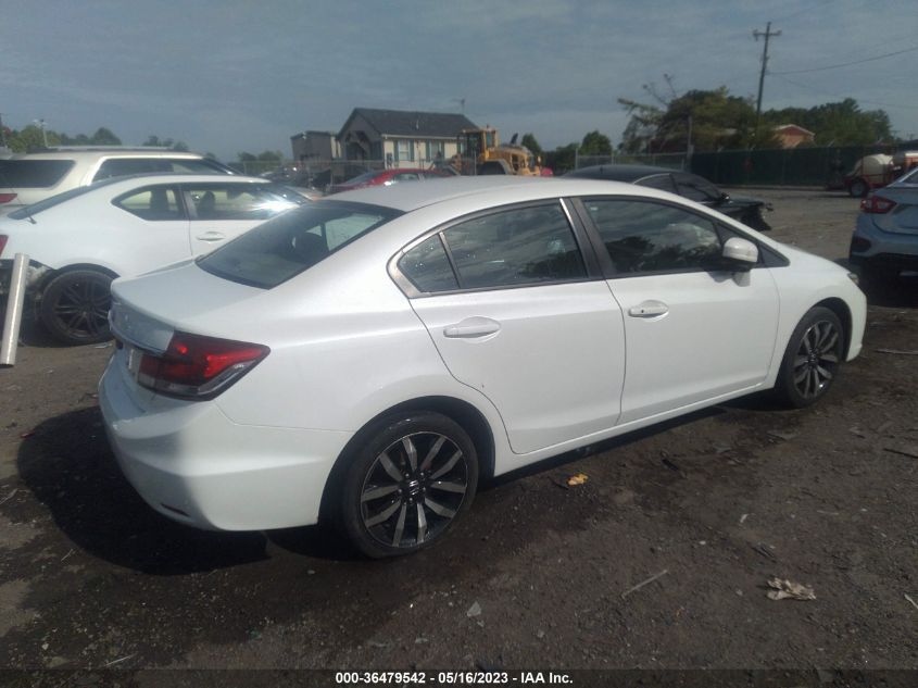 2015 HONDA CIVIC SEDAN EX-L - 19XFB2F9XFE288776