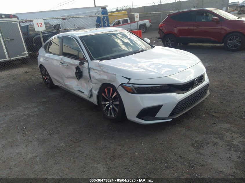 2022 HONDA CIVIC HATCHBACK EX-L - 19XFL1H76NE017330