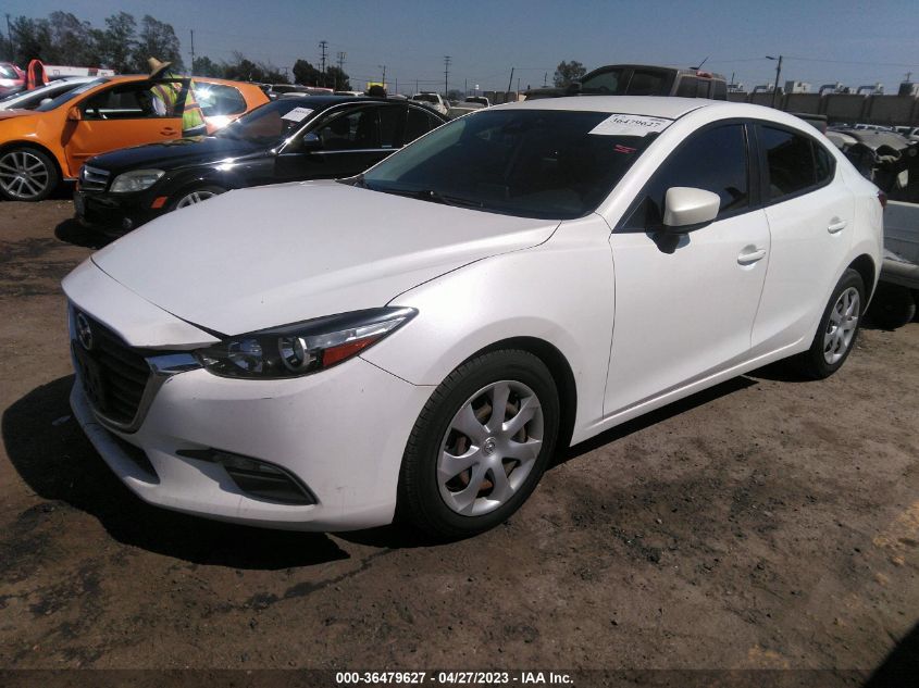 2018 MAZDA MAZDA3 4-DOOR SPORT 3MZBN1U75JM225033