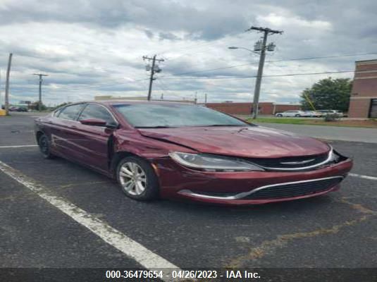 2016 CHRYSLER 200 - 1C3CCCAB1GN13245