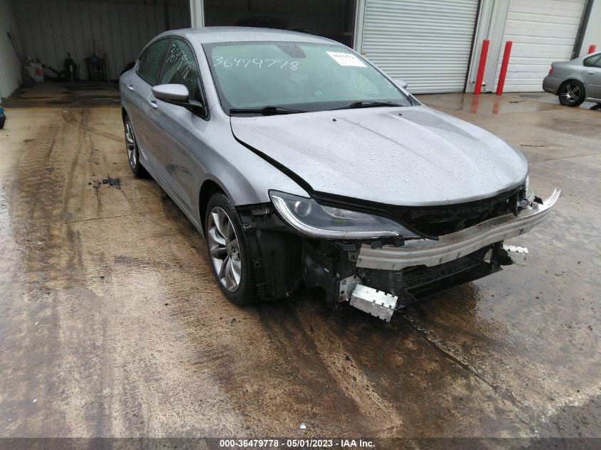 2015 CHRYSLER 200 S - 1C3CCCBB9FN555310