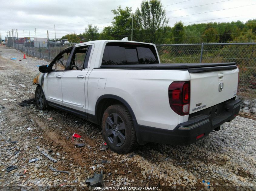 2020 HONDA RIDGELINE RTL-E - 5FPYK3F71LB002503