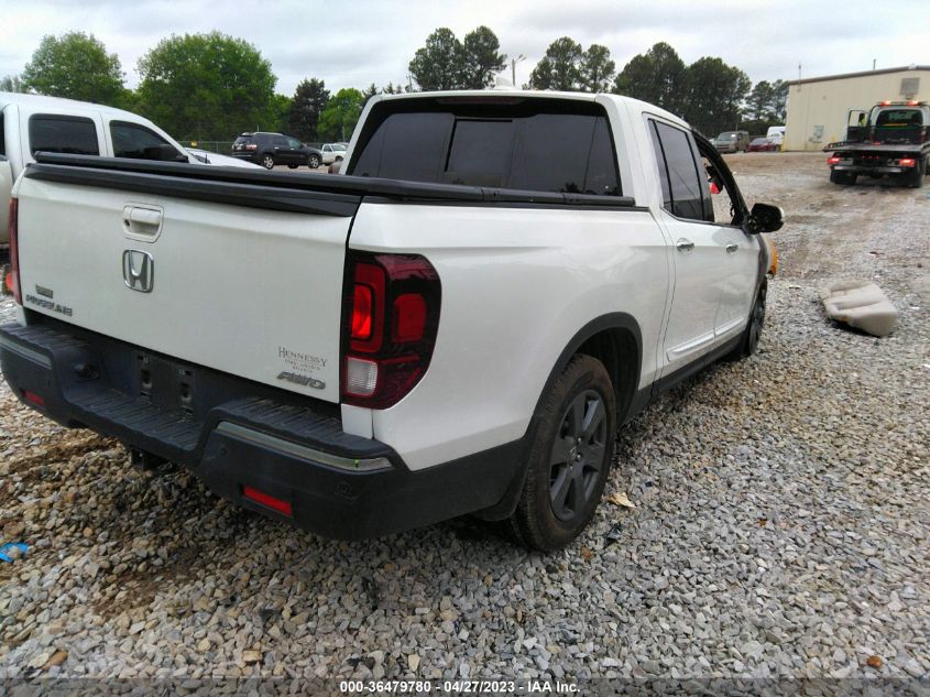 2020 HONDA RIDGELINE RTL-E - 5FPYK3F71LB002503