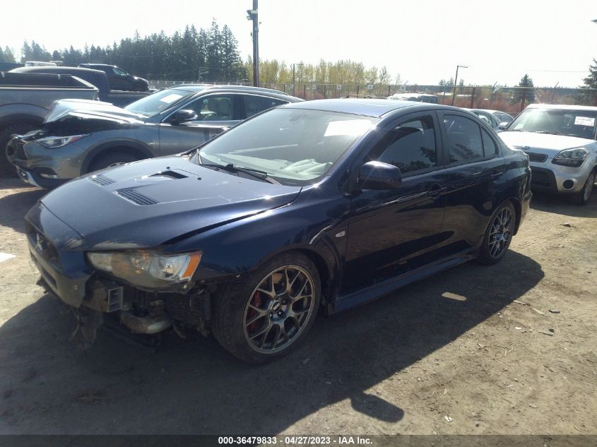 2014 MITSUBISHI LANCER EVOLUTION MR JA32W5FVXEU008211