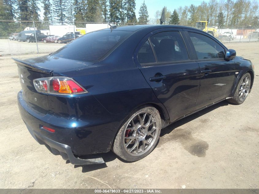 2014 MITSUBISHI LANCER EVOLUTION MR JA32W5FVXEU008211